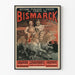 Vintage Poster of Public and Private History of Count Bismarck