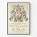Vintage commemorative poster celebrating 700 years of the city of Haarlem