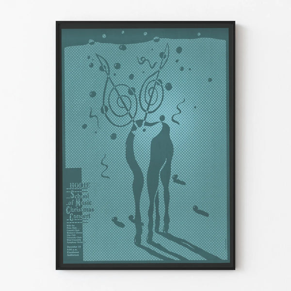 Christmas Concert Poster School of Music Hodie