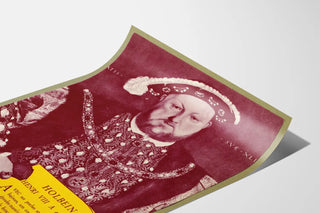 Henri VIII Poster at 49 Years by Holbein - Historical Art Print
