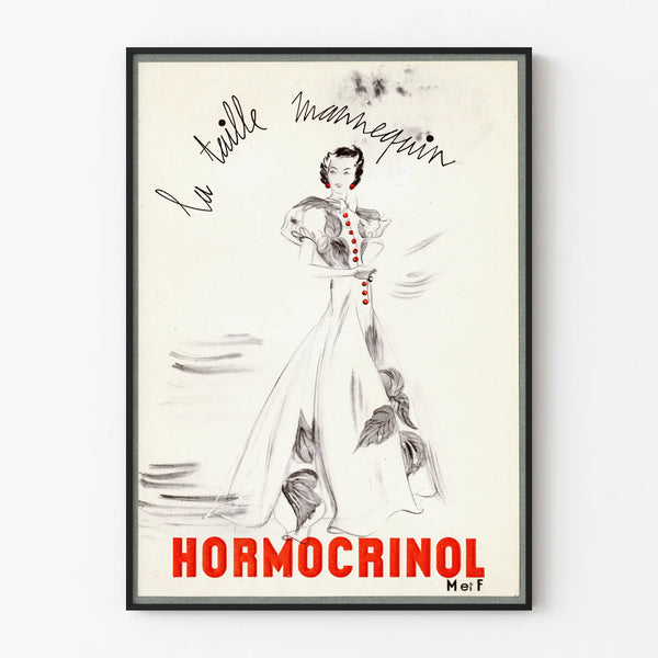 Vintage Hormocrinol Poster for Women's Fashion