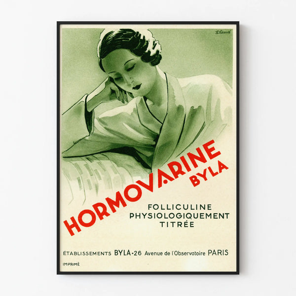 Vintage Hormovarine Byla Poster for Wall Decoration