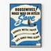 Vintage propaganda poster: Housewives wage war - material conservation