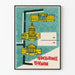 Explanatory graphic poster about the American government