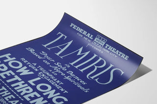 Federal Theatre Poster - How Long Brethren, 49th Street Theatre