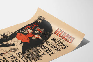 Vintage Poster Hurd's Writing Papers and Envelopes
