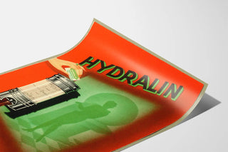 Vintage Poster Hydralin - Gynecology, Obstetrics, Personal Hygiene