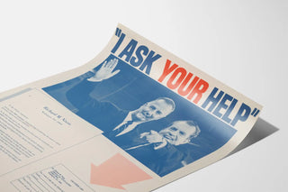 Vintage campaign poster of Nixon Agnew 1968