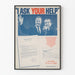 Vintage campaign poster of Nixon Agnew 1968