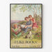 Vintage Poster I Like Books - Book Week November