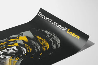 Vintage IBM Poster Expand Yourself Learn