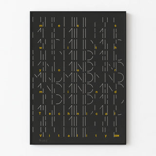 IBM Poster Mess With Your Mind Technical Vitality