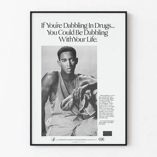 Poster for Prevention of Health Against Drug Use and the Risk of AIDS