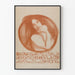 Polish Art Exhibition Poster - Vintage Female Portrait