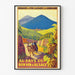 Alsace wines | Art print of old Poster