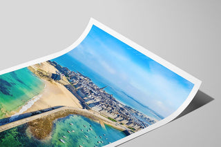 Aerial view of Saint-Malo | Photo print