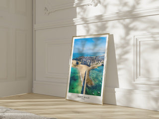 Aerial view of Saint-Malo | Photo print