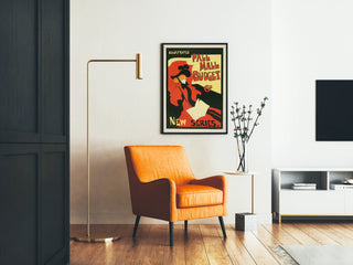 Vintage Illustrated Pall Mall Budget Poster New Series