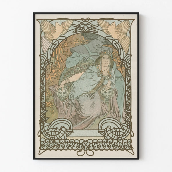 Art Nouveau Poster Princess of Tripoli