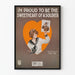 Vintage poster I'm Proud to Be the Sweetheart of a Soldier