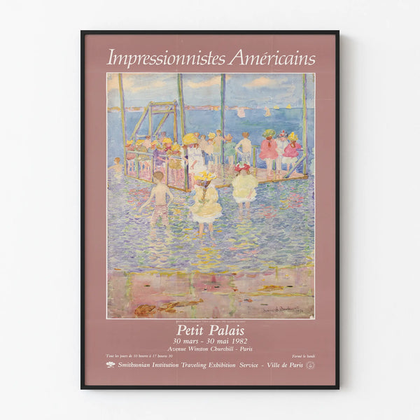 American Impressionist Wall Decoration Poster Petit Palais 1982