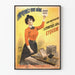 Vintage poster automatic printing Eyquem 3000 copies