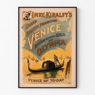 Vintage poster Venice The Bride of the Sea