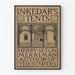 Vintage poster In Kedar's Tents by Henry Seton Merriman
