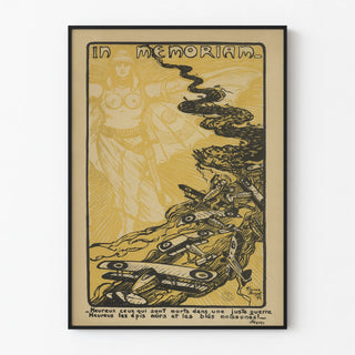 Wall Poster In Memoriam - Tribute to War Aviators