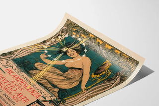 Vintage Poster Incandescence by Gaz System Auer