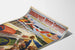 Vintage Indianapolis Motor Speedway Car Race Poster