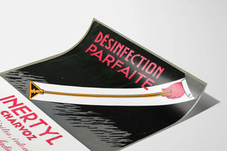 Vintage poster Perfect Disinfection Inertyl Charvoz