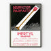 Vintage poster Perfect Disinfection Inertyl Charvoz