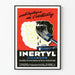 Vintage Inertyl Intestinal Antiseptic Poster