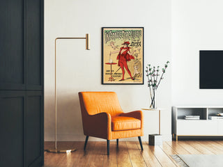 Vintage poster Infernal Witchcraft by Miss Dicka