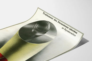 Vintage INOSEPTA Poster for the Treatment of Dermatoses