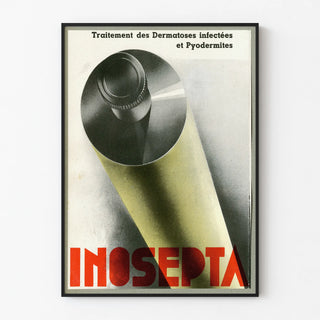 Vintage INOSEPTA Poster for the Treatment of Dermatoses
