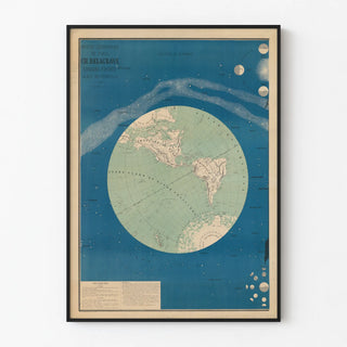 Vintage Poster of the Geographic Institute of Paris - Autumn Equinox