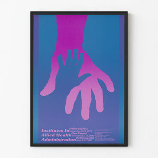 Vintage Poster on Health and Administration 1979-1980