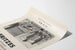 Vintage Poster of Antique Bookstore - Book Scene and Customers
