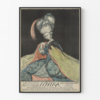 Vintage Ithika Poster – Fashion and Interior of the Era