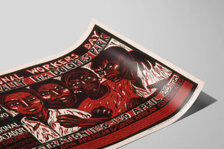 Poster Demonstration for Labor Day Celebration - Dolores Park — artwork view