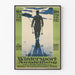 Vintage poster of the 1912 Vienna International Winter Sports Exhibition