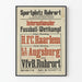 Vintage football poster Ruhrort Sportplatz