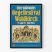 Vintage Poster for the International Organ Festival Waldkirch 1984