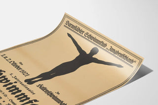 Vintage poster 1921 - 1st International Swimming Festival