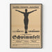 Vintage poster 1921 - 1st International Swimming Festival