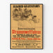 Vintage International Cycling Race Poster Illkirch-Grafenstaden 1895