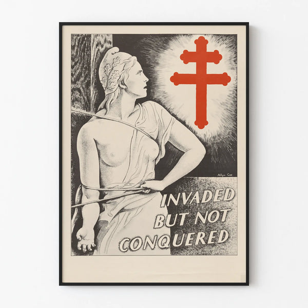 Decorative Wall Poster Invaded But Not Conquered