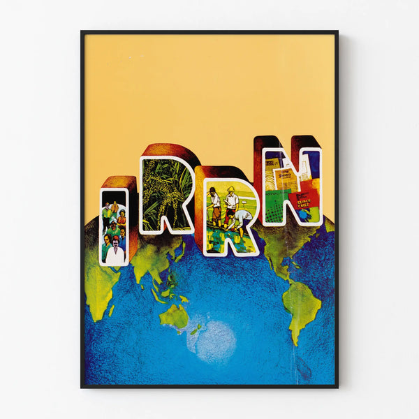 Decorative Poster Iran - Map and Cultural Scenes